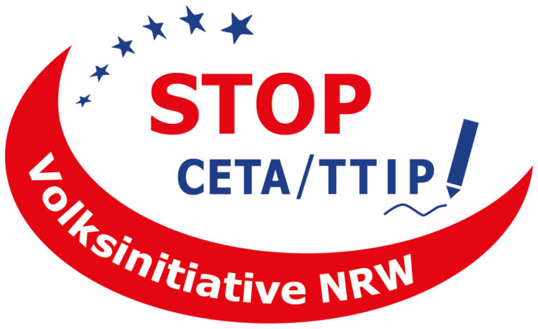 Unterschriftensammlung gegen CETA und TTIP
